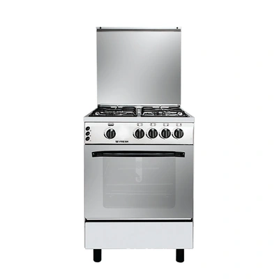 بوتاجاز فريش رينبو- 60 × 60 سم- 4 شعلة- ستانلس ستيل - Rainbow