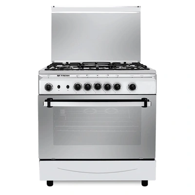 بوتاجاز فريش ايطاليانو 80×55 ستانلس فرن شواية مروحة - Italiano Cast Fan