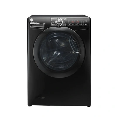 غسالة ملابس هوفر فول أوتوماتيك- 7 كجم- موتور انفرتر- أسود - H3WS17TMF3B-ELA