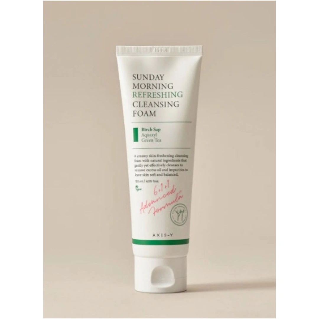 غسول رغوة تنظيف منعشة Axis-Y - 120 مل