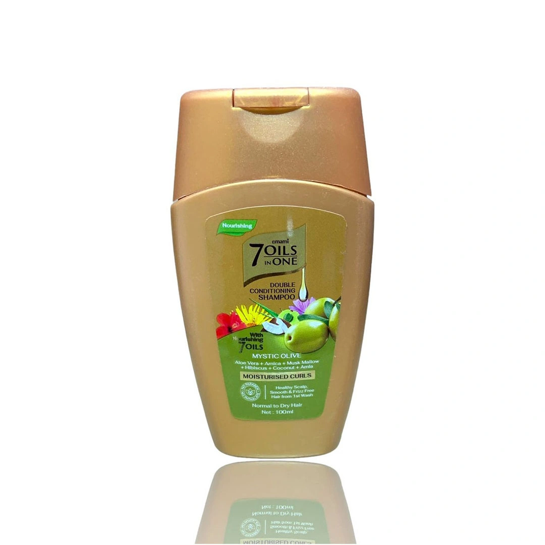شامبو تكييف مزدوج 7 زيوت من إيمامي - زيت الزيتون الغامض 100 مل