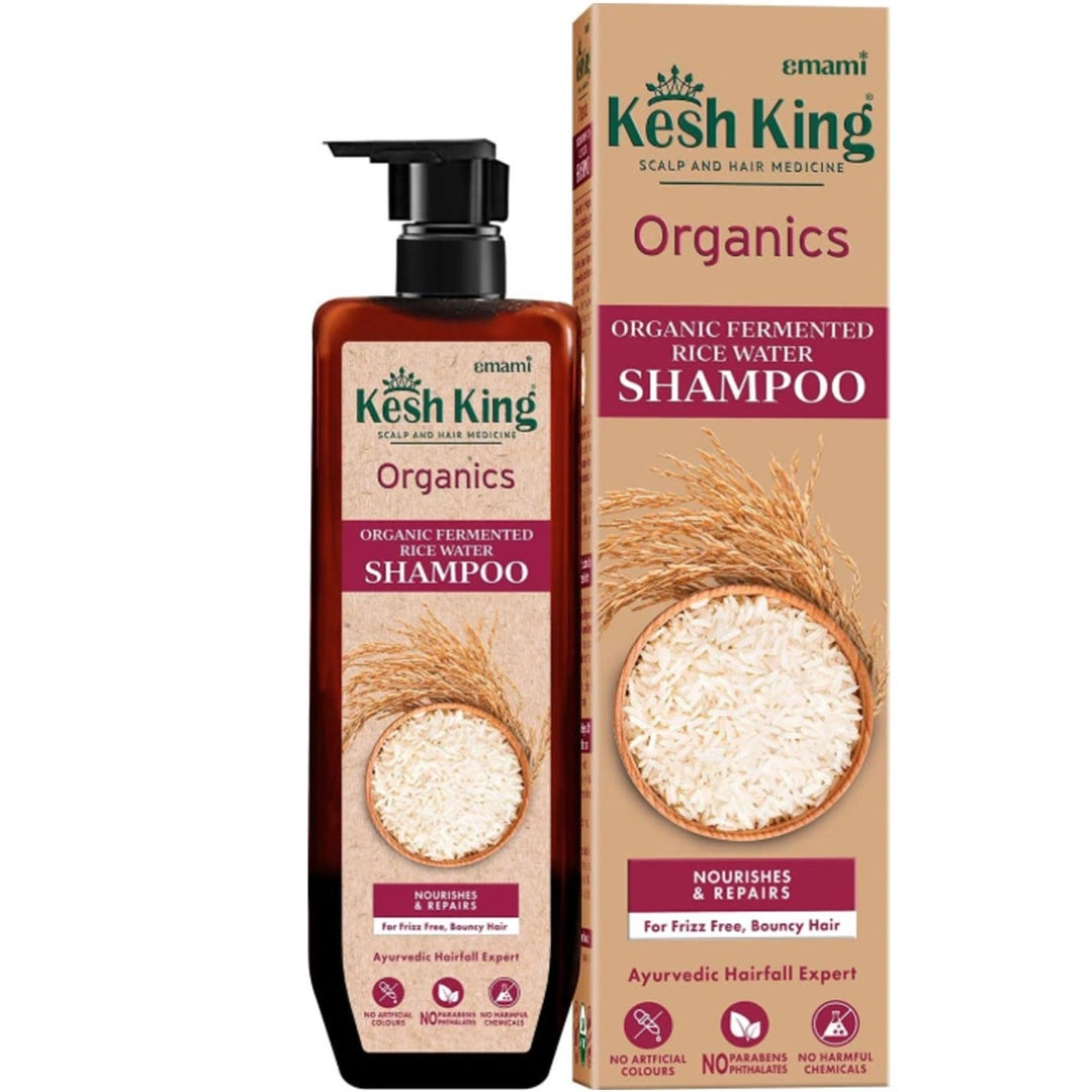 شامبو إيمامي كيش كينغ عضوي بماء الأرز المخمر - 300 مللي