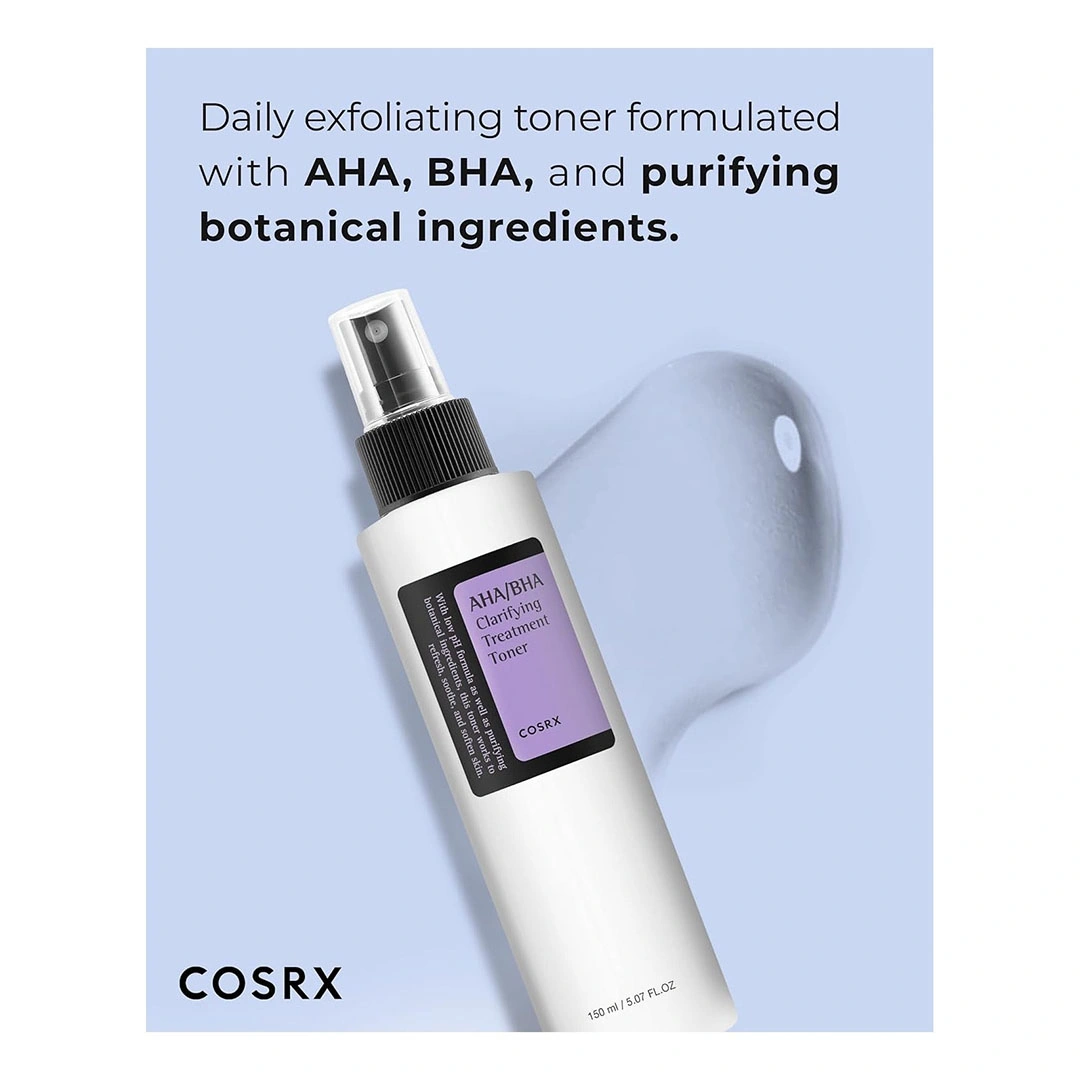 تونر معالجة منقي بحمض الفا هيدروكسي وبيتا هيدروكسي من كوزركس - 150 مللي