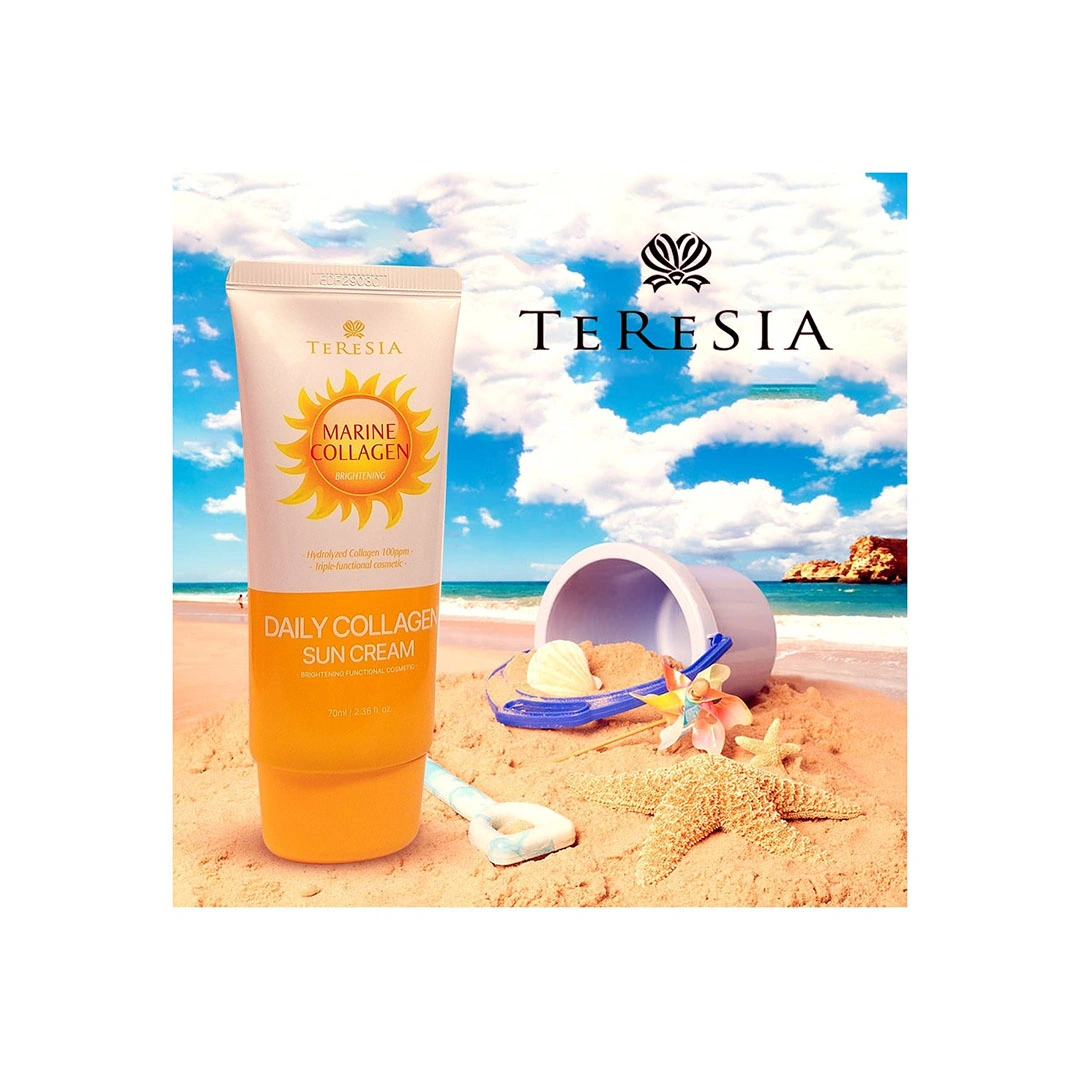 كريم لتفتيح الشمس بالكولاجين البحري تيريسيا - 70 مل