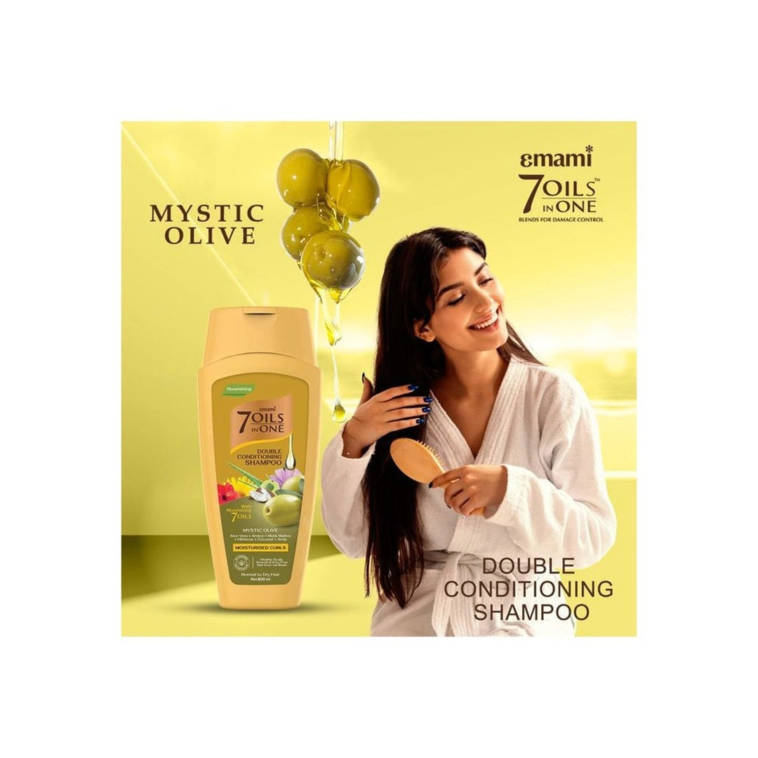 شامبو مزدوج الترطيب زيت 7 في 1 من إيماي - 400 مل