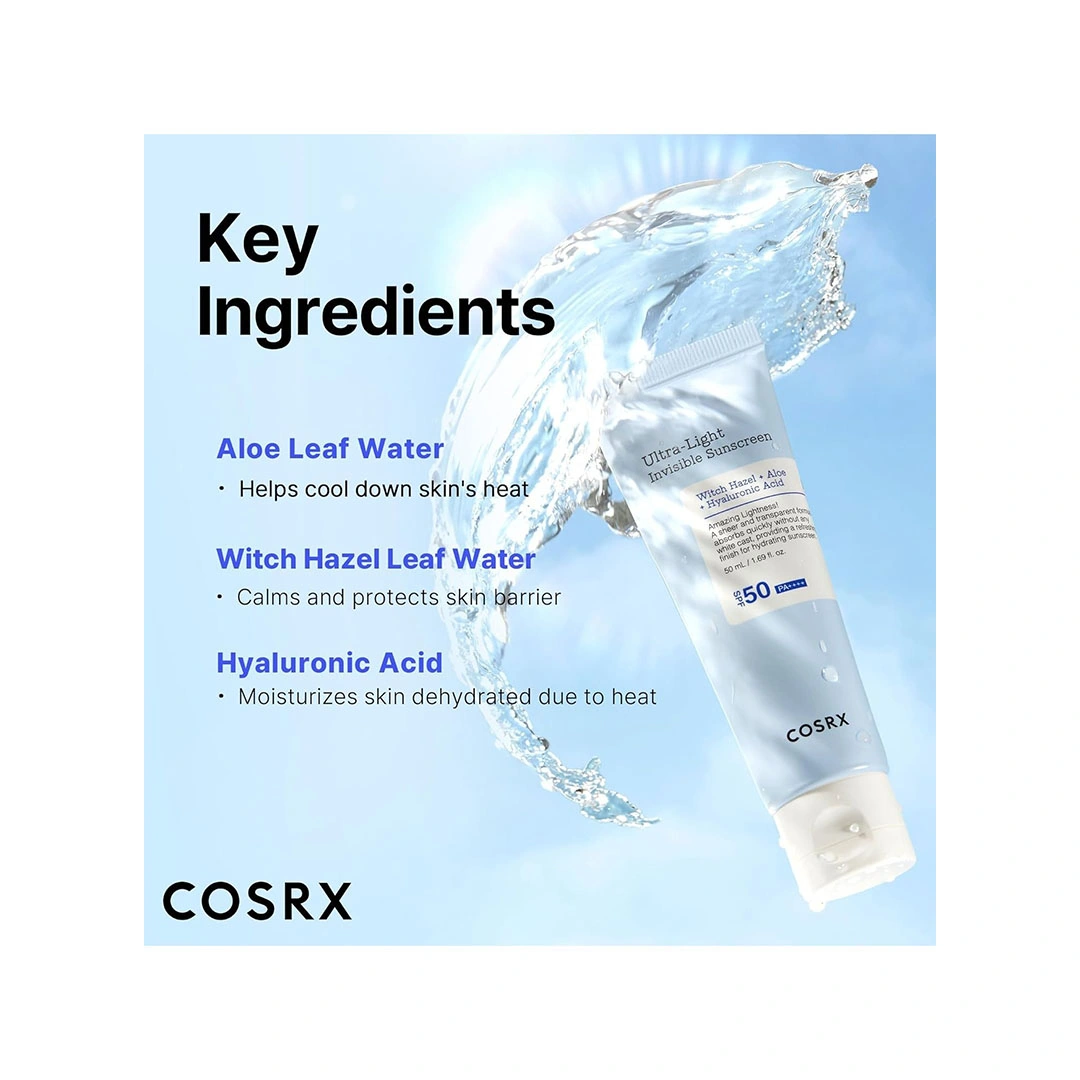 كريم واقي شمس SPF50 كوزراكس للبشرة الجافة - 50 مل