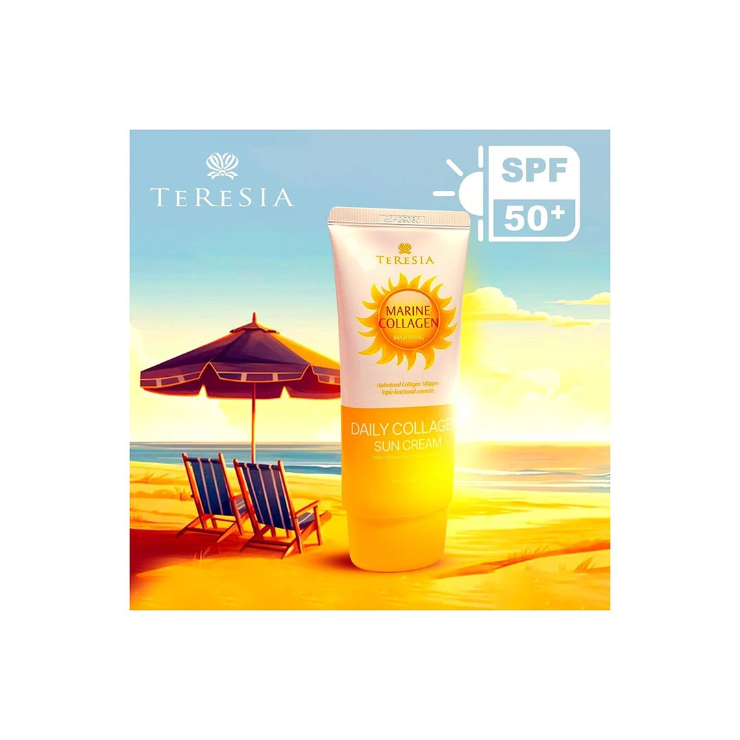 كريم لتفتيح الشمس بالكولاجين البحري تيريسيا - 70 مل