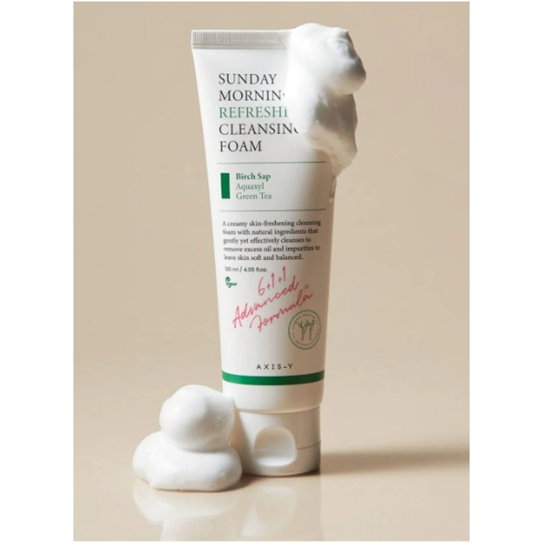 غسول رغوة تنظيف منعشة Axis-Y - 120 مل