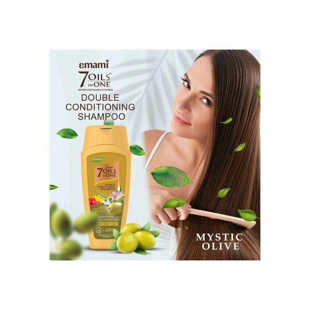 شامبو مزدوج الترطيب زيت 7 في 1 من إيماي - 400 مل