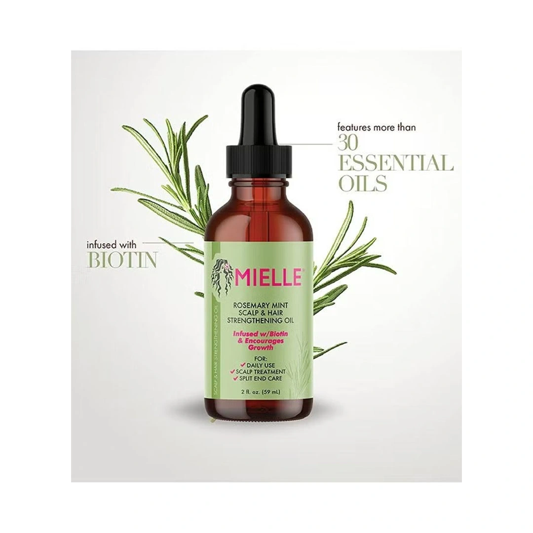 مييل أورجانيكس زيت إكليل الجبل والنعناع - 59 مللي