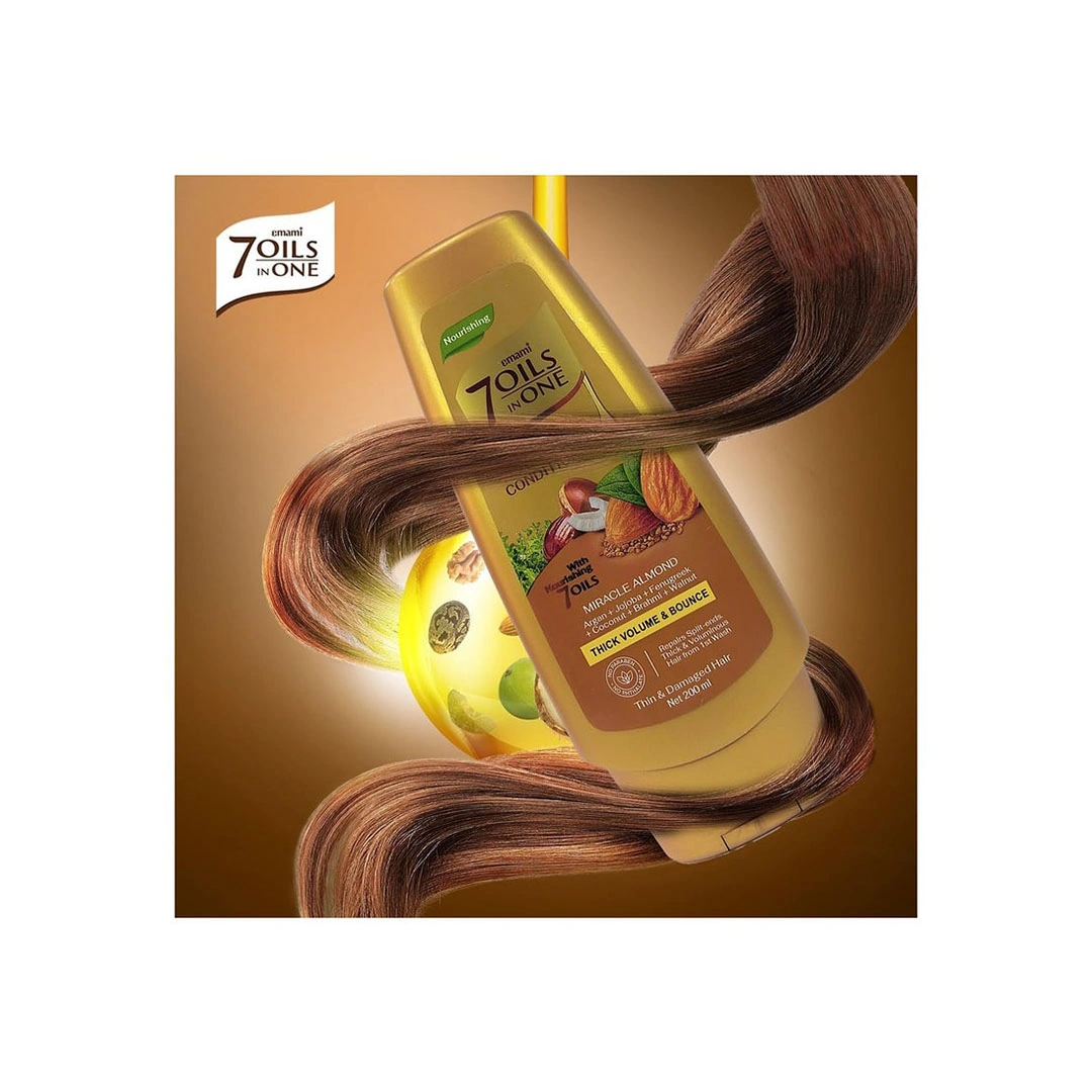 بلسم إصلاح الضرر إيمامي 7 زيوت - لوز معجزة - 200 مل