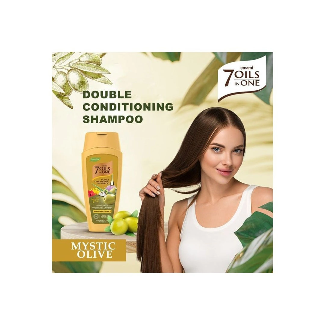 شامبو مزدوج الترطيب زيت 7 في 1 من إيماي - 400 مل