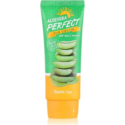 كريم واقي من الشمس بالألوفيرا فارم ستاي - 70 جرام SPF50