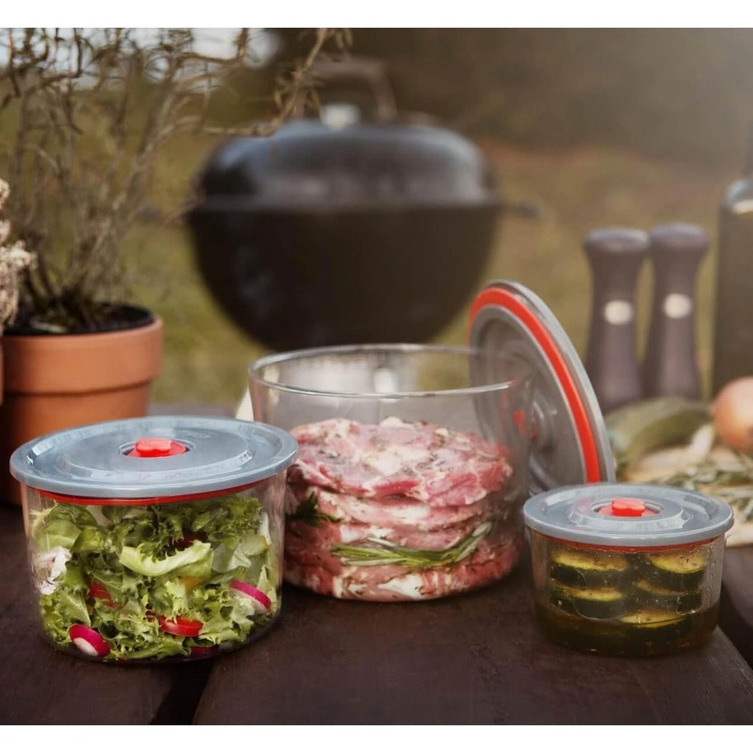 طقم ثلاجة سيماكس مدور - 3 قطع