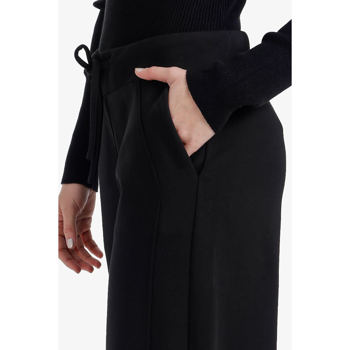 بنطلون لاونج برباط خصر من كارينا 58495