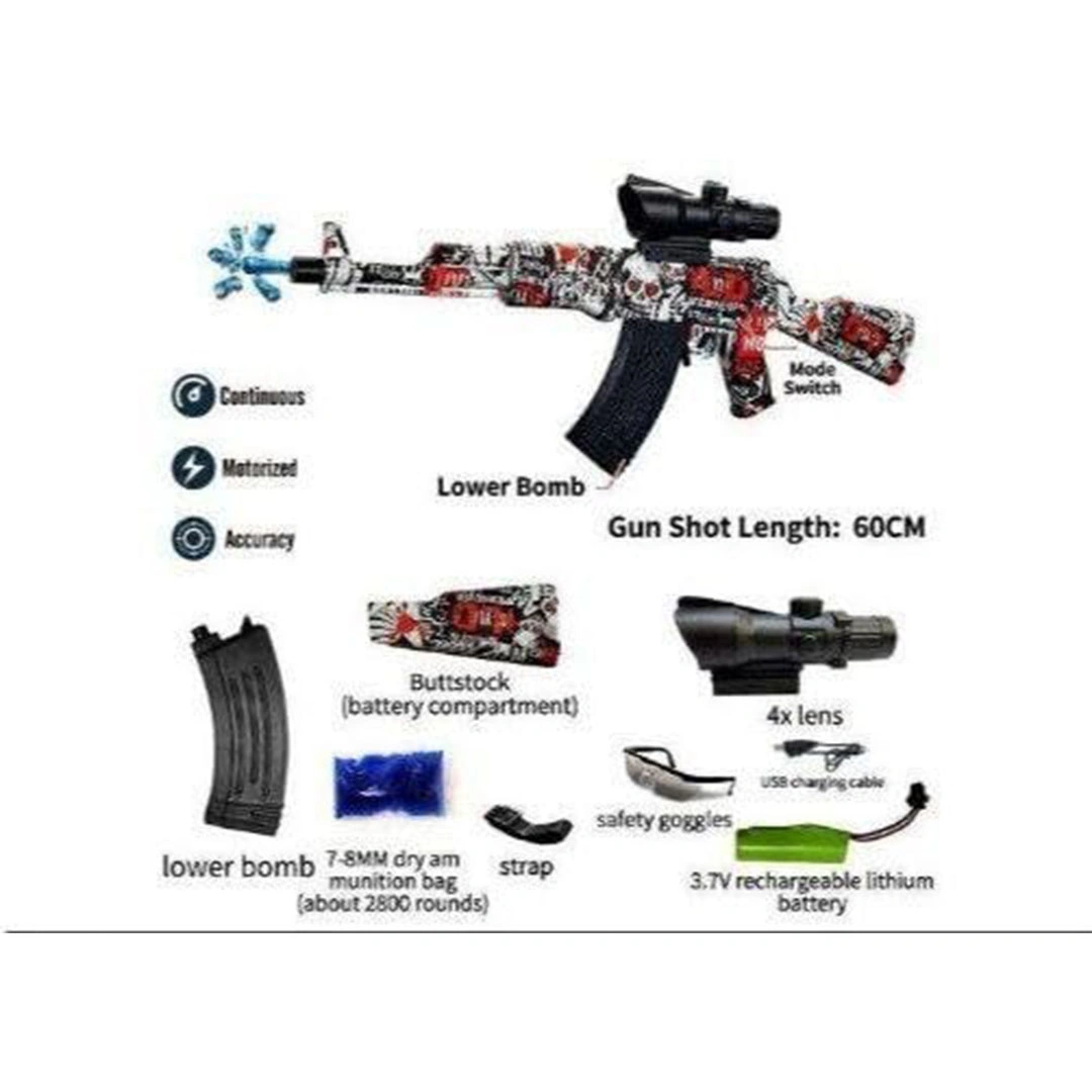 بندقية طلقات جل - 60 سم