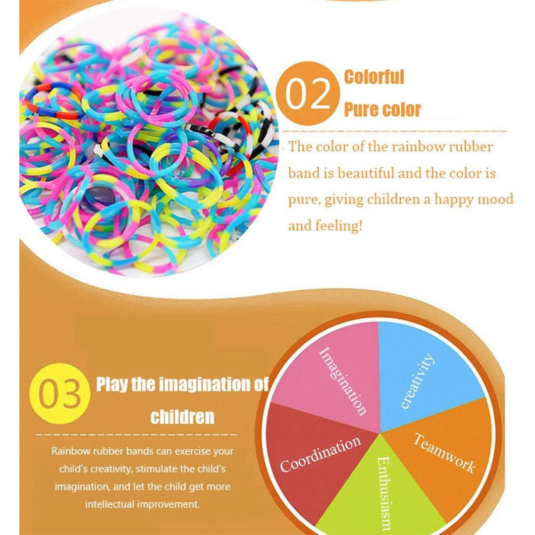 لعبة عمل أساور للبنات - براند إكس - MOD-789 - ملون