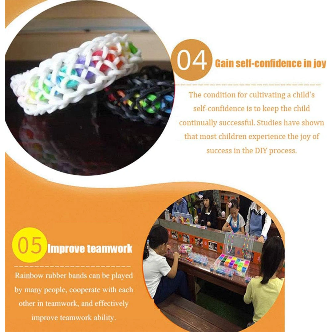 لعبة عمل أساور للبنات - براند إكس - MOD-789 - ملون