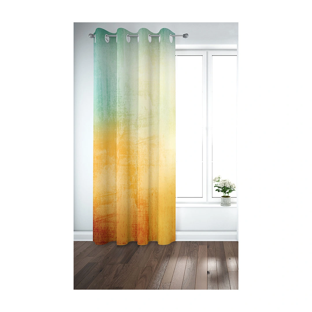 ستائر مطبوعة - لوح واحد - 130 سم عرض × 260 سم طول - متعددة الألوان (CRT023a)