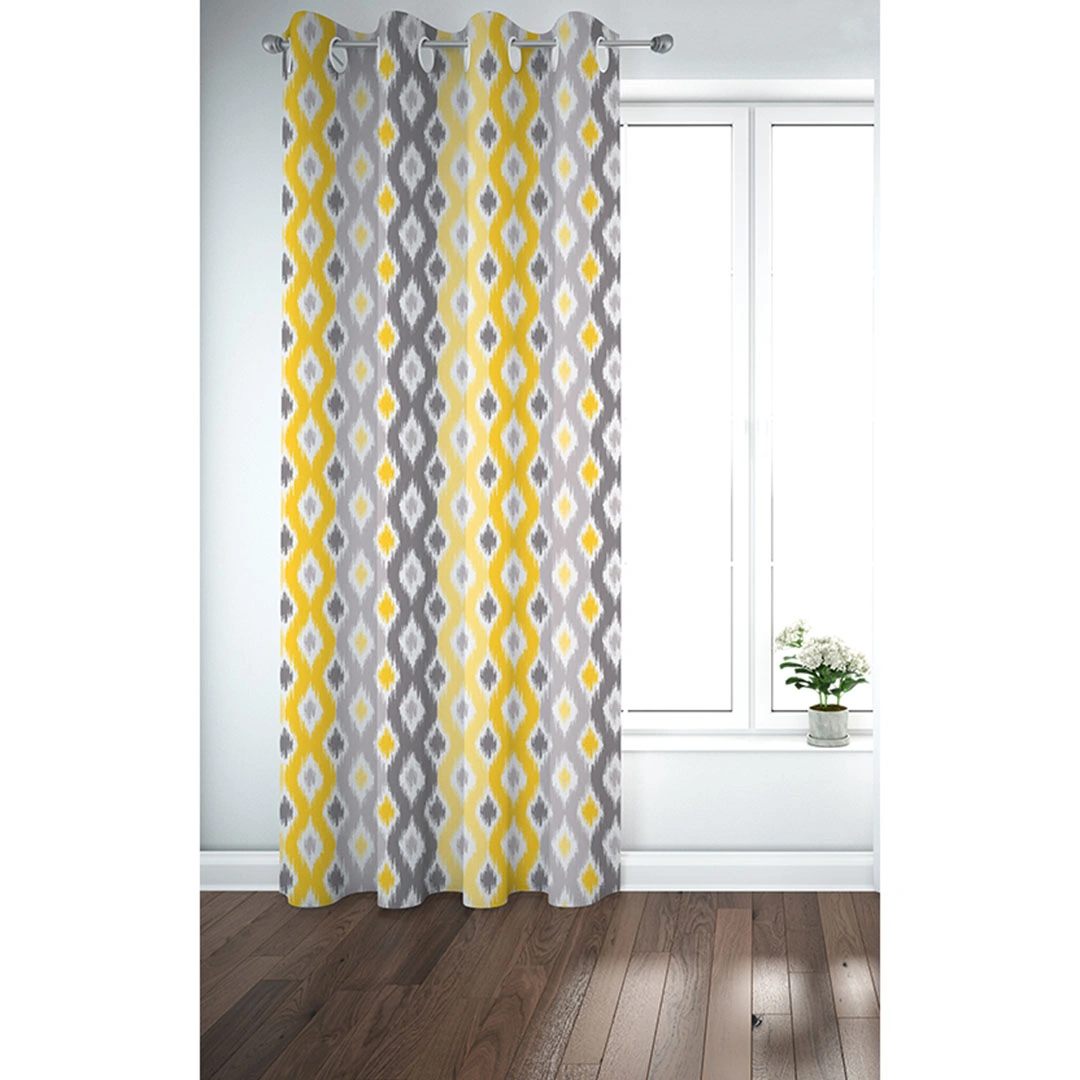 ستائر مطبوعة - لوح واحد - 130 سم عرض × 260 سم طول - متعددة الألوان (PR1265a)