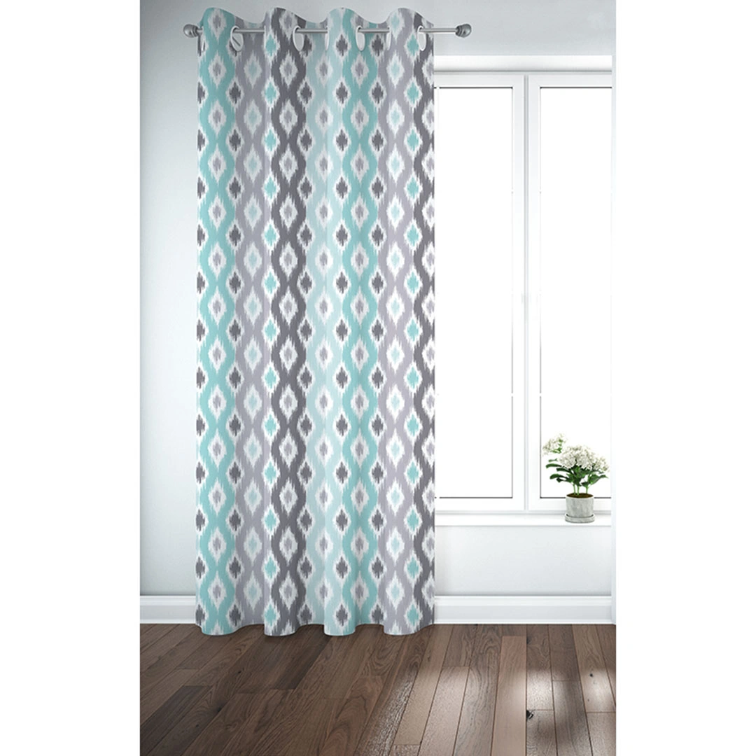 ستائر مطبوعة - لوح واحد - 130 سم عرض × 260 سم طول - متعددة الألوان (PR1265b)