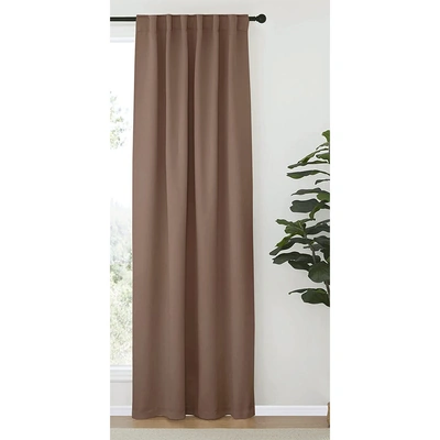 ستائر بلاك اوت - لوح واحد - 132 سم عرض × 214 سم طول - كافيه - بشريط (BL)