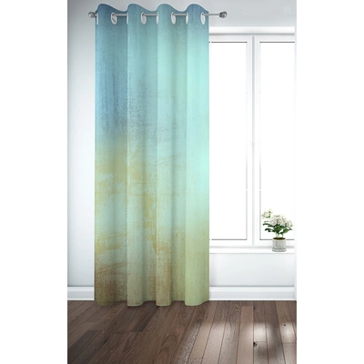 ستائر مطبوعة - لوح واحد - 130 سم عرض × 260 سم طول - أزرق داكن (CRT023c)