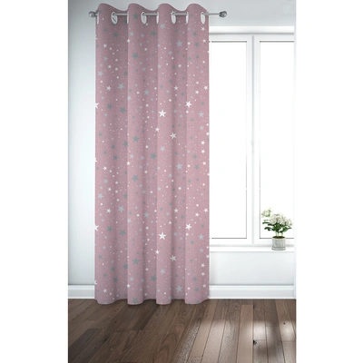 ستائر مطبوعة - لوح واحد - 130 سم عرض × 260 سم طول - أزرق داكن (PR1233c-12k)