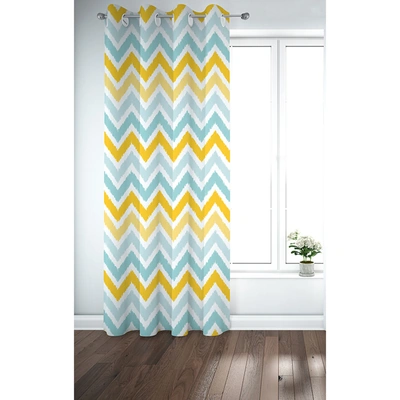 ستائر مطبوعة - لوح واحد - 130 سم عرض × 260 سم طول - متعددة الألوان (PR1402a)