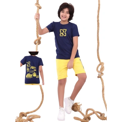 بيجامه اولادي صيفي قطن - 2 قطعة 102