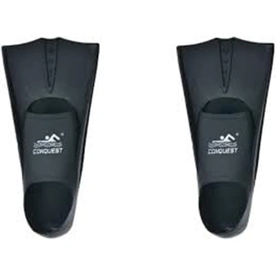 زعانف سباحة مرنة شكل زعنفة قرش - أسود - مقاس 29