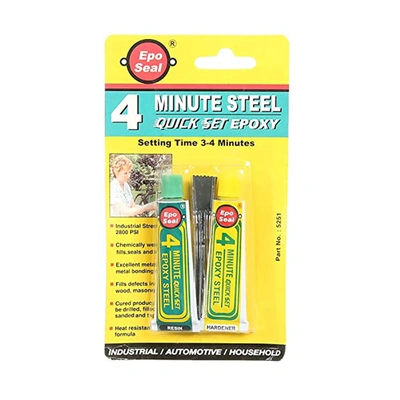 صمغ إيبوكسي فولاذي سريع 4 مينت من ايبوند - 46.2 جرام