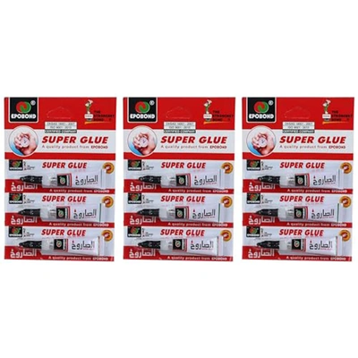 صمغ صاروخ سوبر جلو من ايبو بوند - 9 قطع