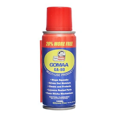 زيت تشحيم مزيل الصدأ من جي اند ايه - 100 مل