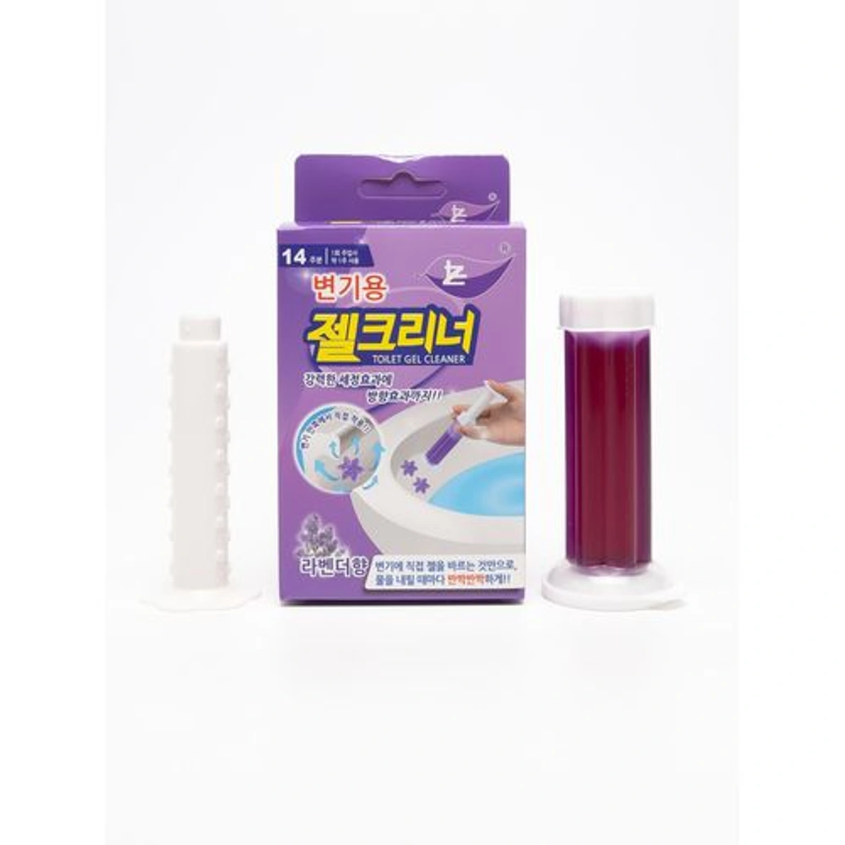 جل معطر ومنظف للمرحاض برائحة اللافندر - ختم الأزهار