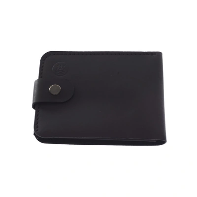 محفظة ثنائية الطي بكبسولة جلد