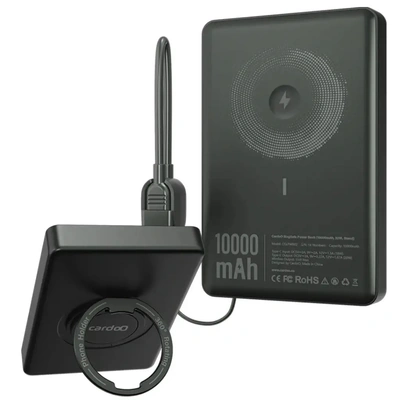 باور بنك كاردو - سعة 10000 مللي أمبير – أسود