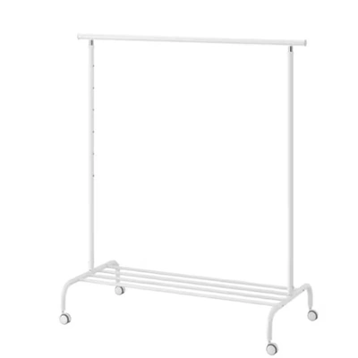 حامل ملابس ستوكلاند من ايكيا موديش - أبيض