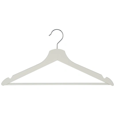 شماعات ملابس خشب بوميران ايكيا - 8 قطع - أبيض