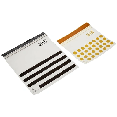 كيس بلاستيك ايستاد ايكيا - 60 قطعة - أحمر