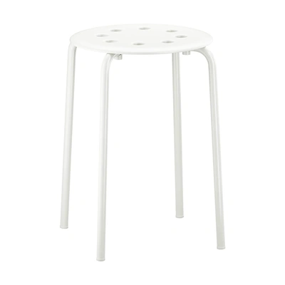 كرسي ماريوس ايكيا - 45 سم - أبيض