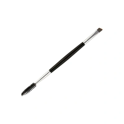 فرشاة حواجب - أسود/فضي