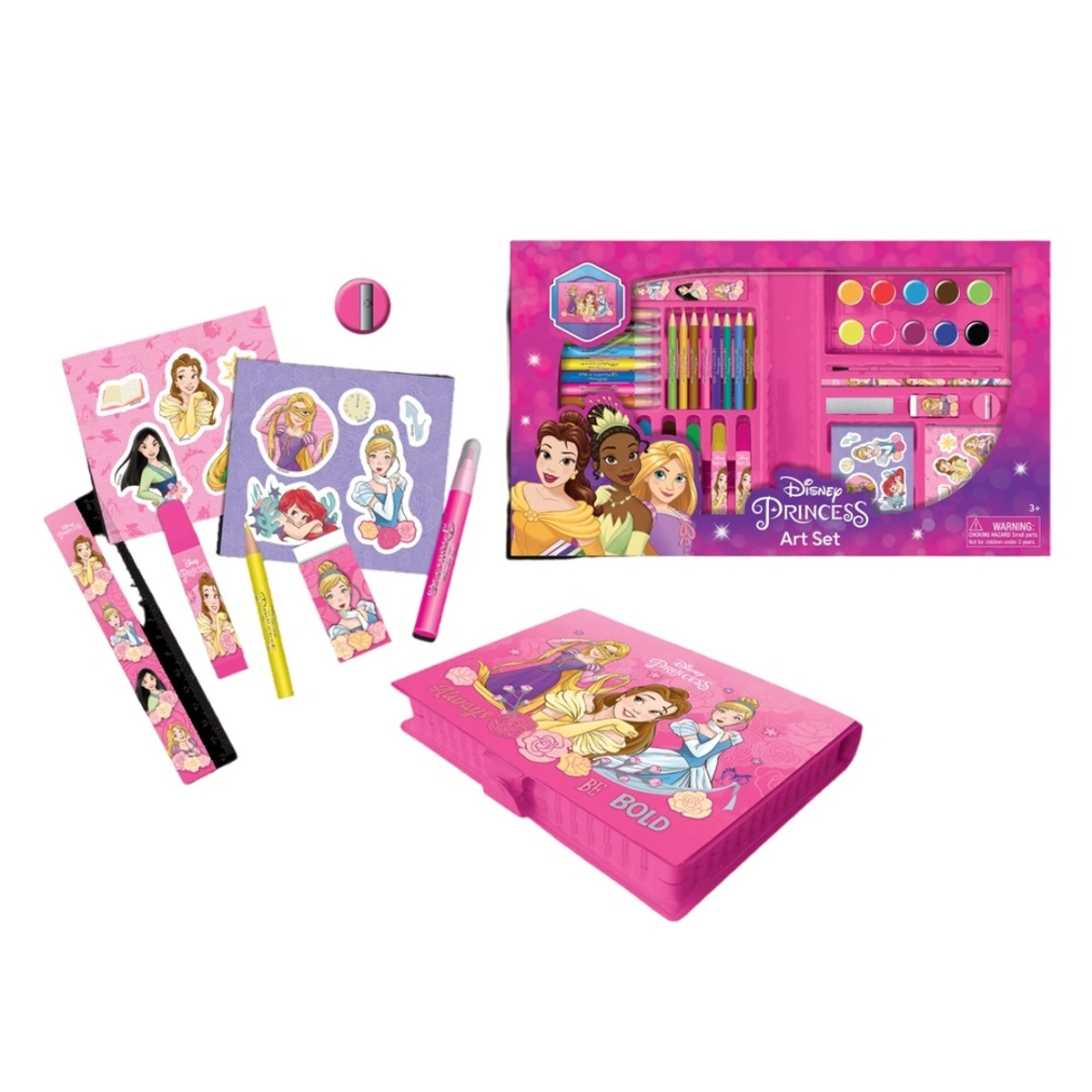 Princess 52-Piece Art Set - Creative Activities