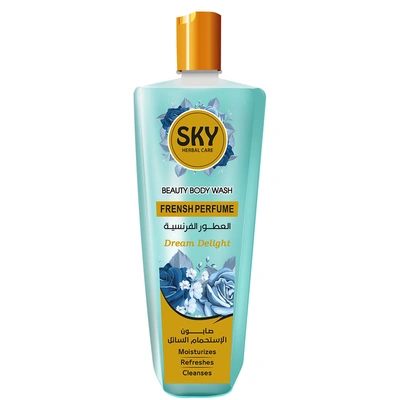سكاي صابون استحمام برائحة العطور الفرنسية -  1 لتر