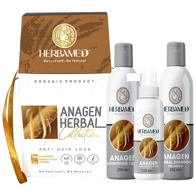 مجموعة هيرباميد للتساقط وانبات الشعر - 3 قطع