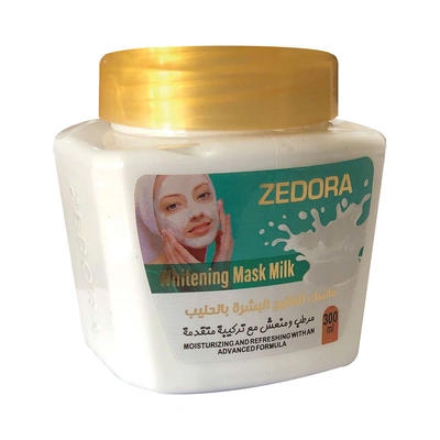زيدورا ماسك تفتيح البشرة بالحليب - 300 مل
