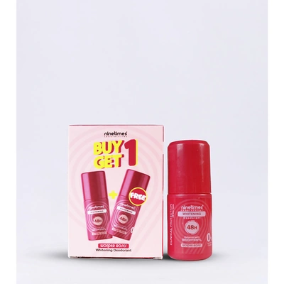 نايمن تايمز مزيل عرق - روز - 1+1 قطعة