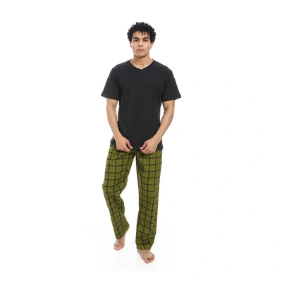 بيجامة برقبة على شكل حرف V رجالي h103