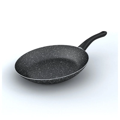 مقلاة جرانيت لازورد - مقاس 22 سم - أسود