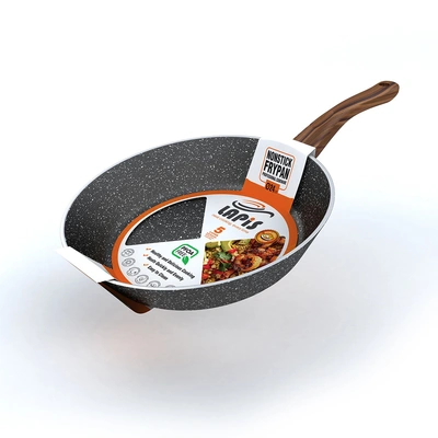 مقلاة لابيس جرانيت - مقاس 24 سم - أسود